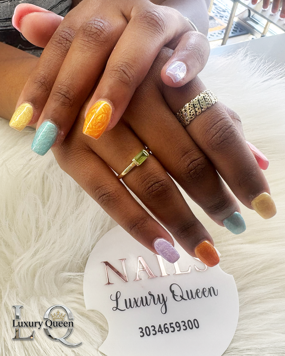 Luxury Queen Nails nail work in Broomfield, Colorado